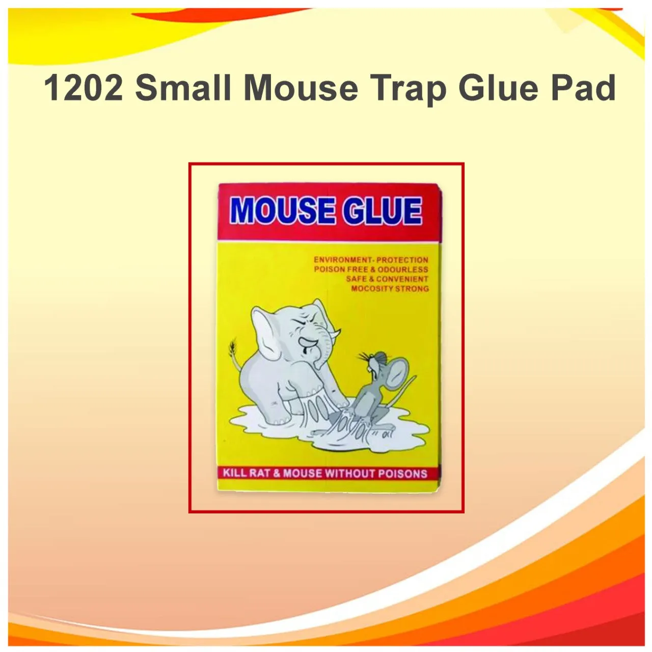 1202 Small Mouse / Mice Trap Glue Pad