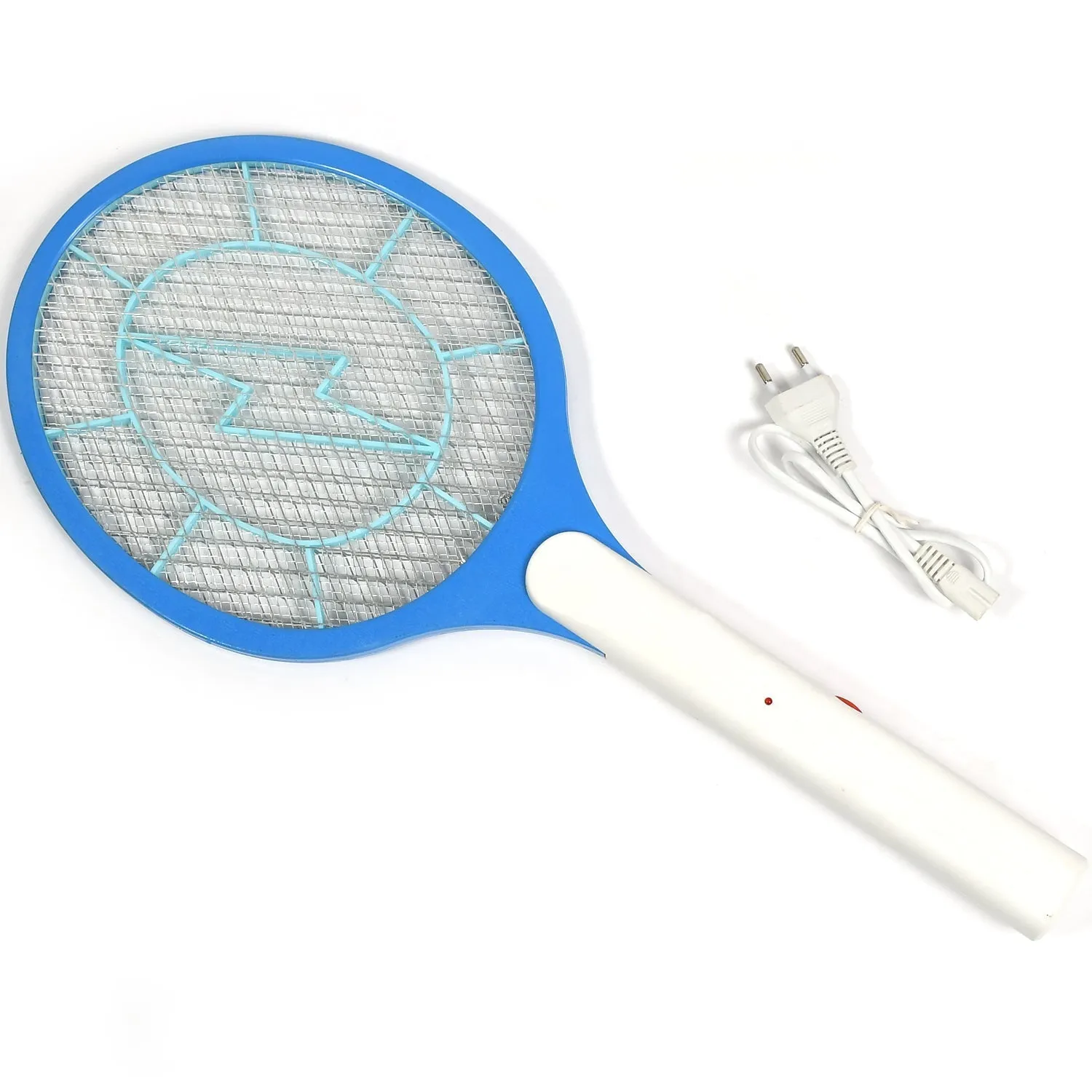 1724 Mosquito Killer Racket Rechargeable Handheld Electric Fly Swatter Mosquito Killer Racket Bat, Electric Insect Killer (Quality Assured) (with cable)