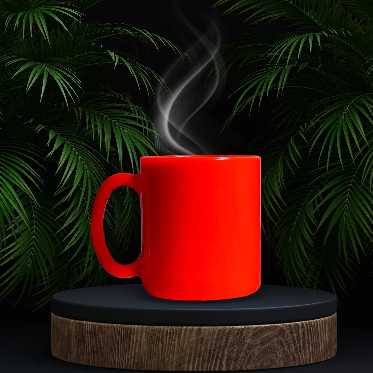 4949 Red Coffee Mug With Spoon Ceramic Mugs to Gift your Best Friend Tea Mugs Coffee Mugs Microwave Safe.