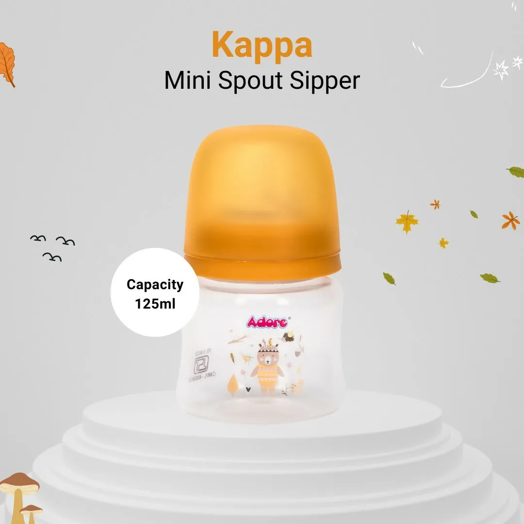 ADORE Kappa Wideneck Spout Sipper- Spill Proof- 125ml