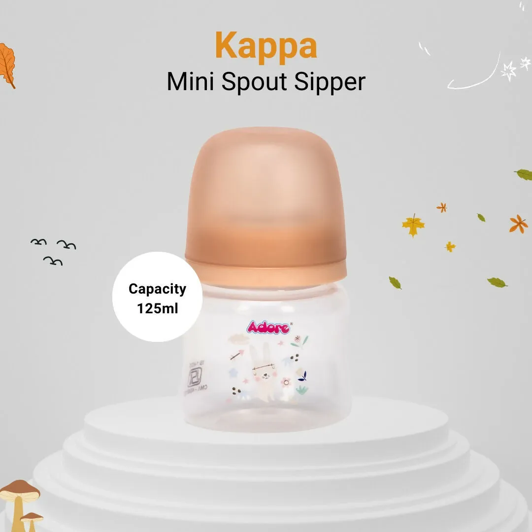 ADORE Kappa Wideneck Spout Sipper- Spill Proof- 125ml