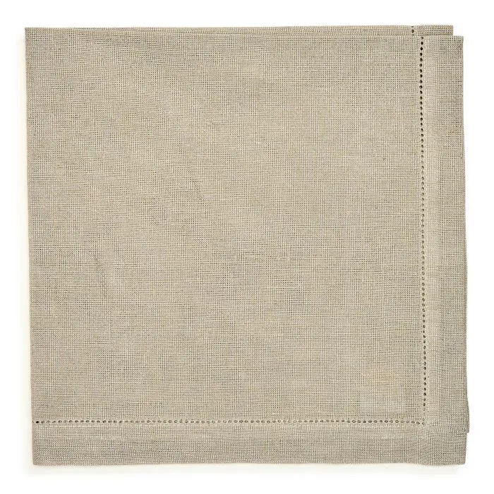 Allover Metallic Napkin Silver/Taupe