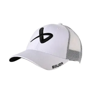 BAUER Core Adjustable Cap White