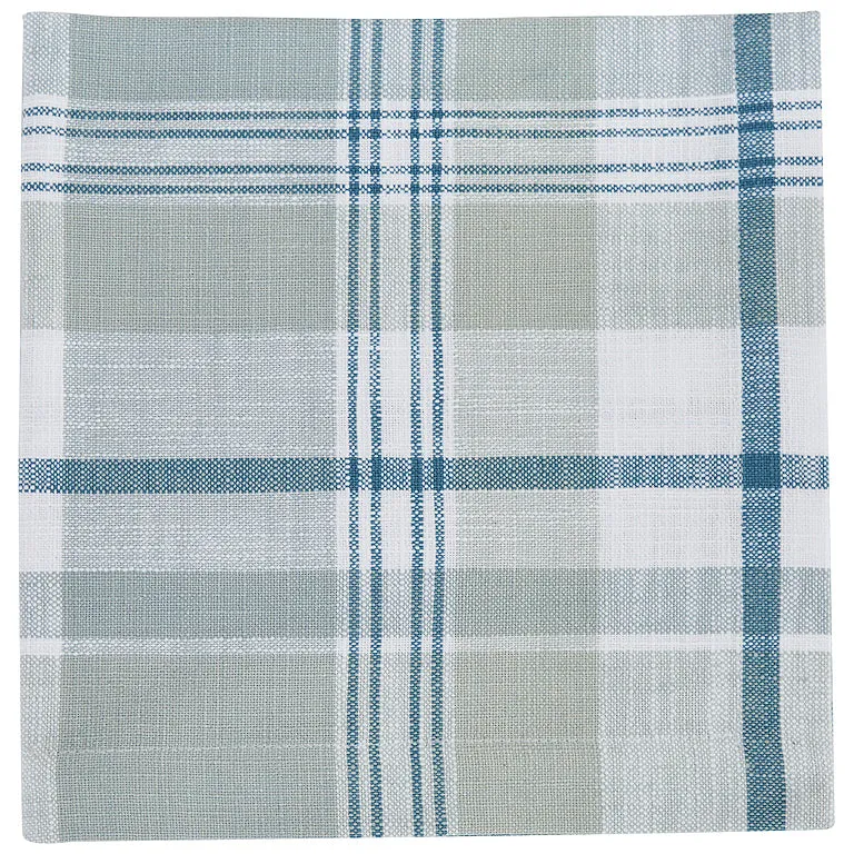 Beach Cottage Plaid Table Linens