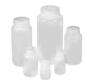 Bottles, Wide Mouth, HDPE, Natural 250ml