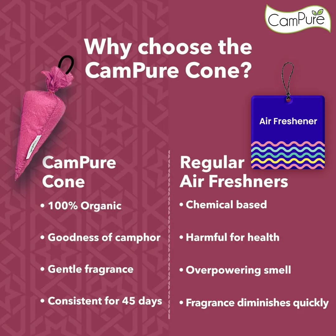 CamPure Cone - Rose - Pack of 2