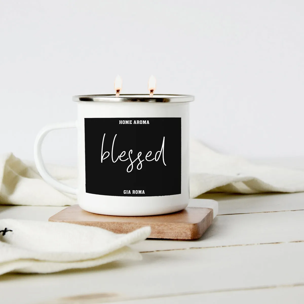 Candle Mug Gift 16oz