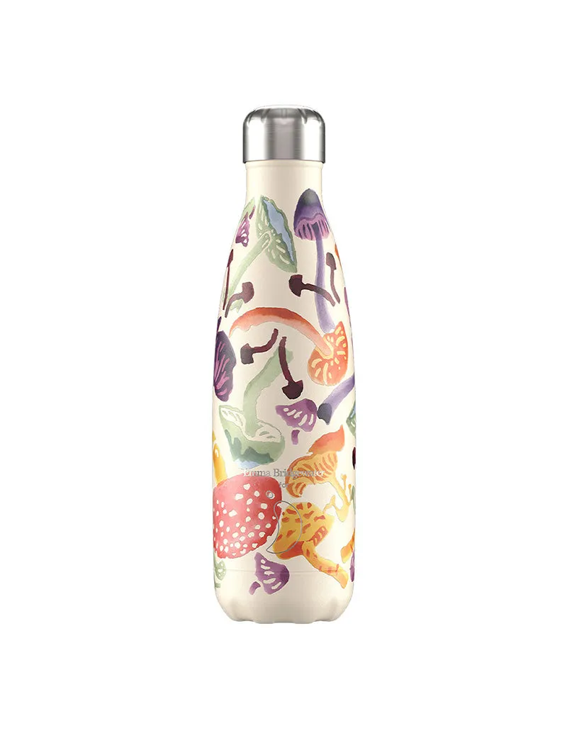 Chillys 500ml Water Bottle Emma Bridgewater Wild Mushrooms