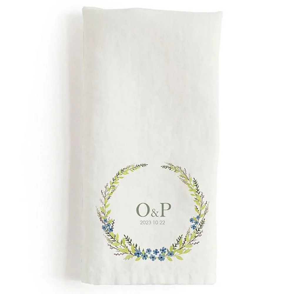 Custom Napkins With Logo, Single Sided Poly Napkin