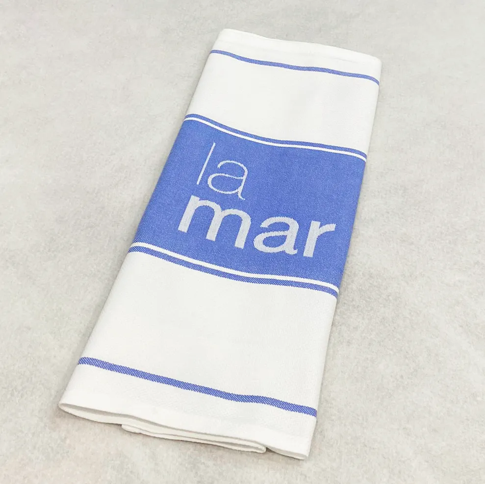 Custom Napkins With Logo, Single Sided Spun Cloth Napkin