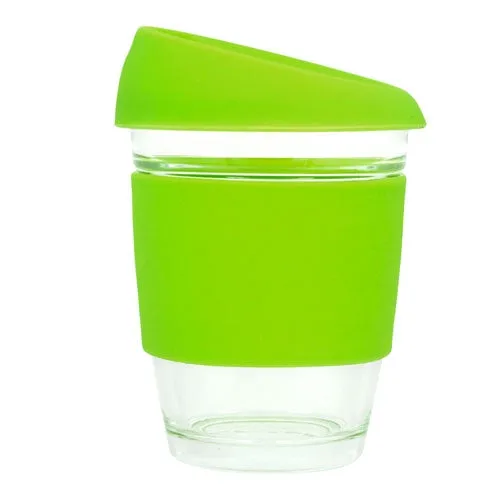 Dezine Glass Takeaway Coffee Cup