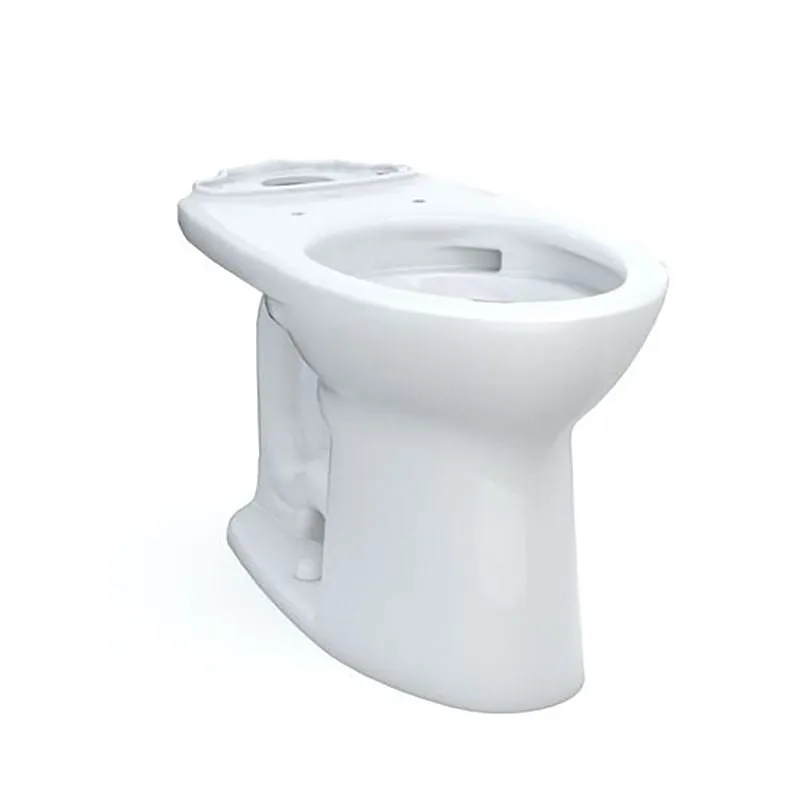 Drake Elongated Toilet Bowl in Cotton White