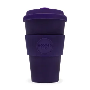 Ecoffee Cup Sapere with Purple Lid 14oz