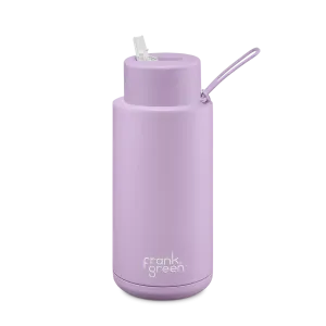 Frank Green - Ceramic Reusable Bottle - Straw Lid - 34oz/1,000ml - Lilac Haze