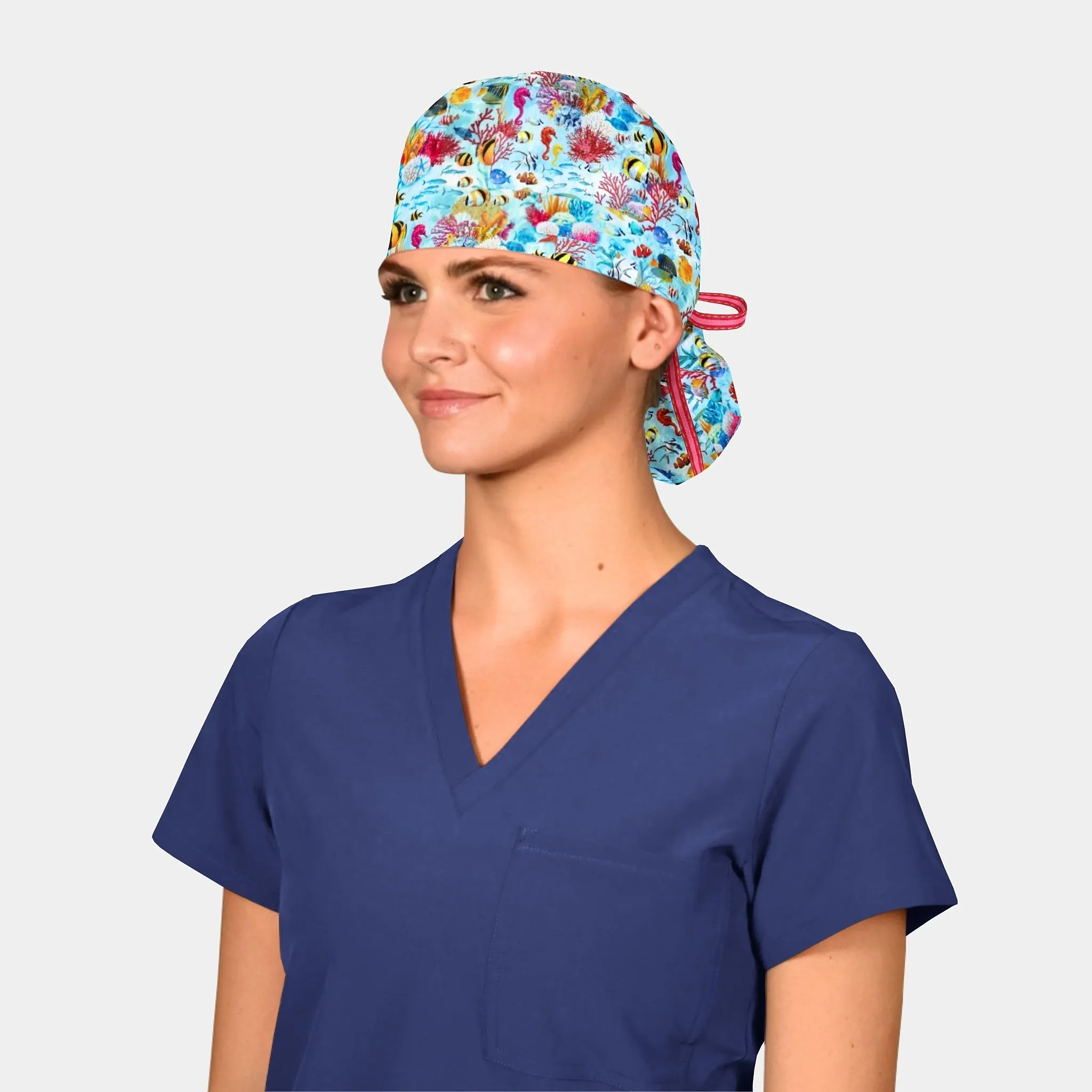 Great Barrier Reef - Pony Surgical Caps