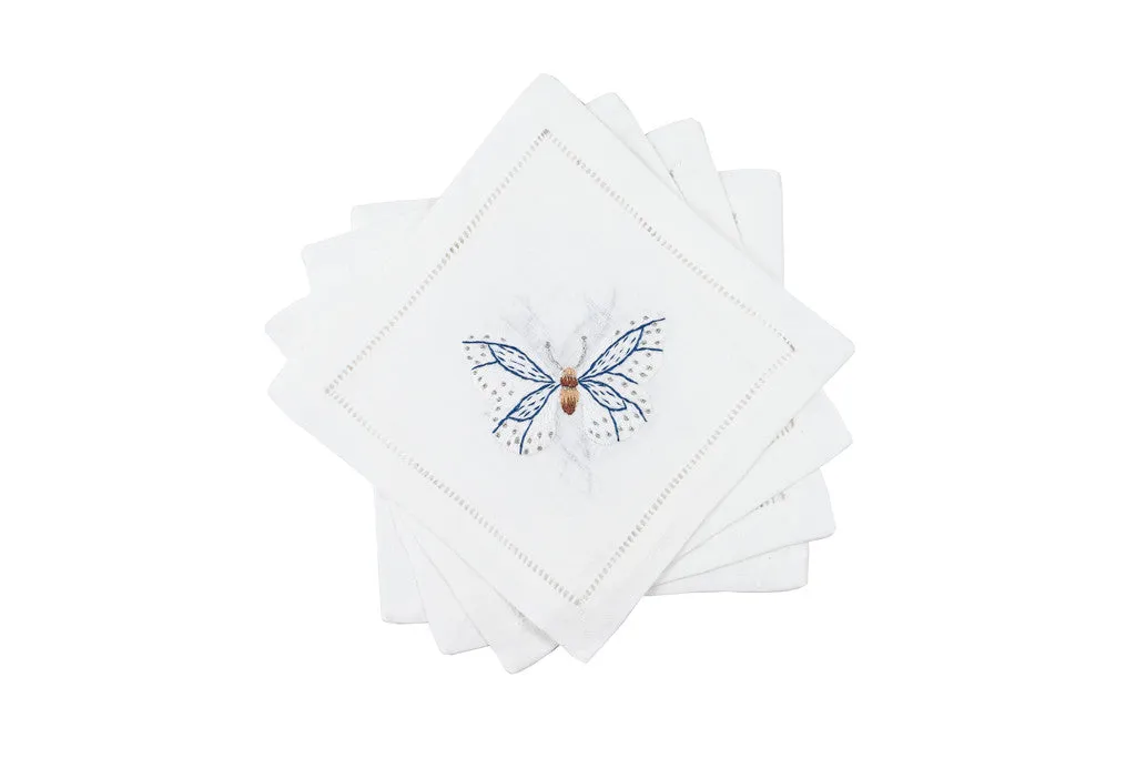 Hamptons Butterfly Cocktail Napkins