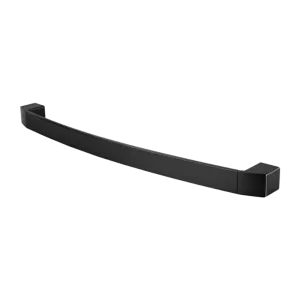 Kenzo 25.59" Flat Arch Towel Bar in Matte Black