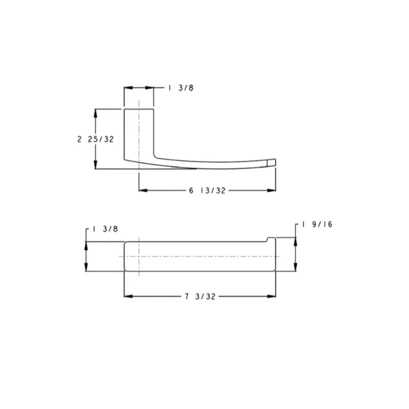 Kenzo 7.09" Flat Bar Toilet Paper Holder in Matte Black