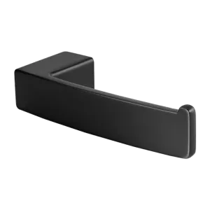 Kenzo 7.09" Flat Bar Toilet Paper Holder in Matte Black