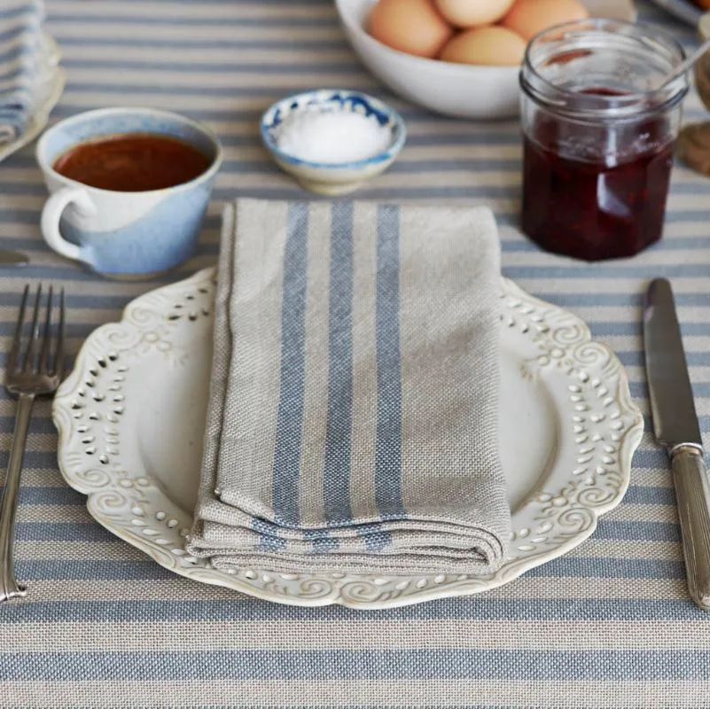 Linen-Look Napkins Made From Recycled Plastic Bottles - Set of Four