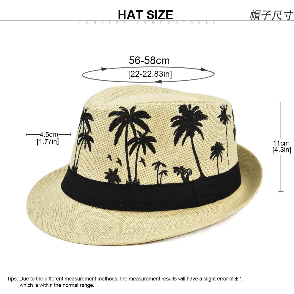 Men's Coconut Tree Breathable Hat 70977737YM