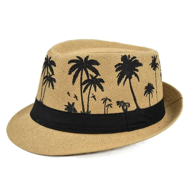 Men's Coconut Tree Breathable Hat 70977737YM