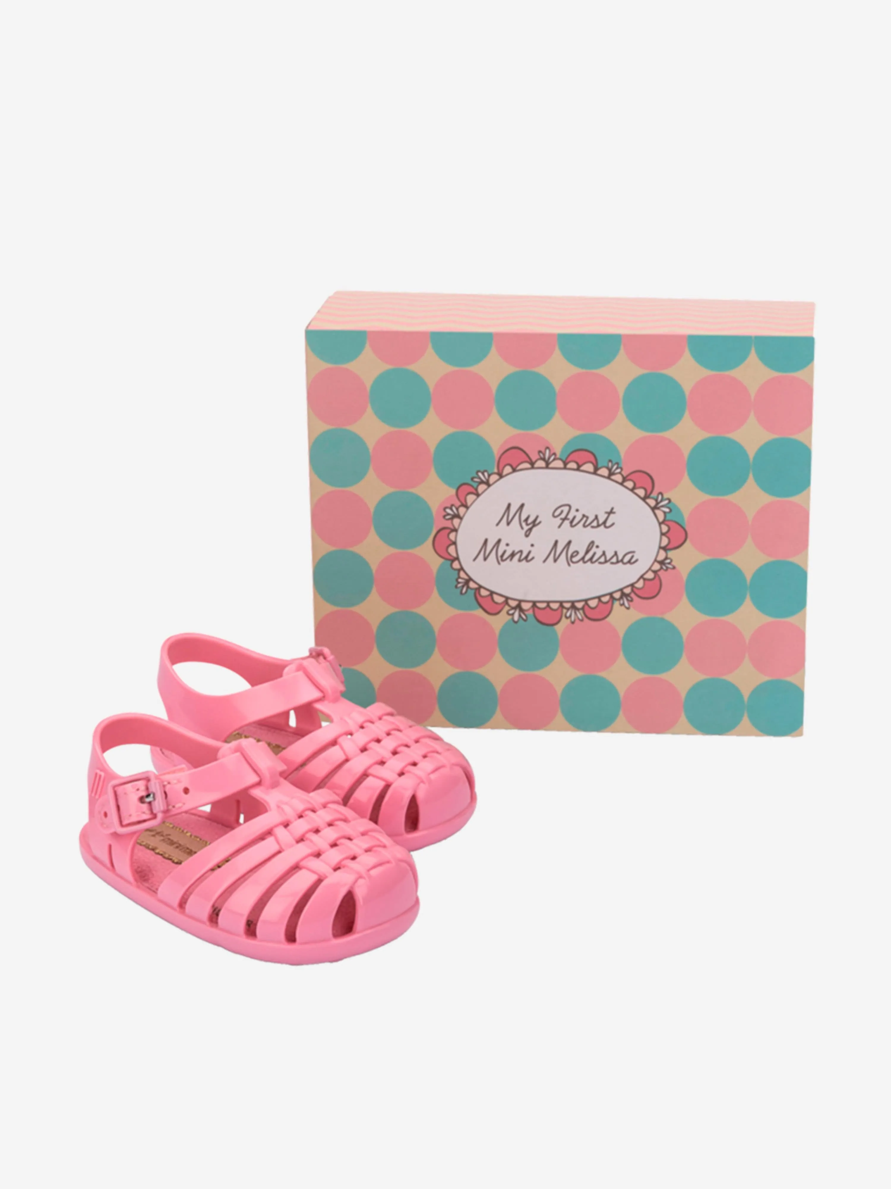 Mini Melissa Girls Possession Jelly Shoes in Pink