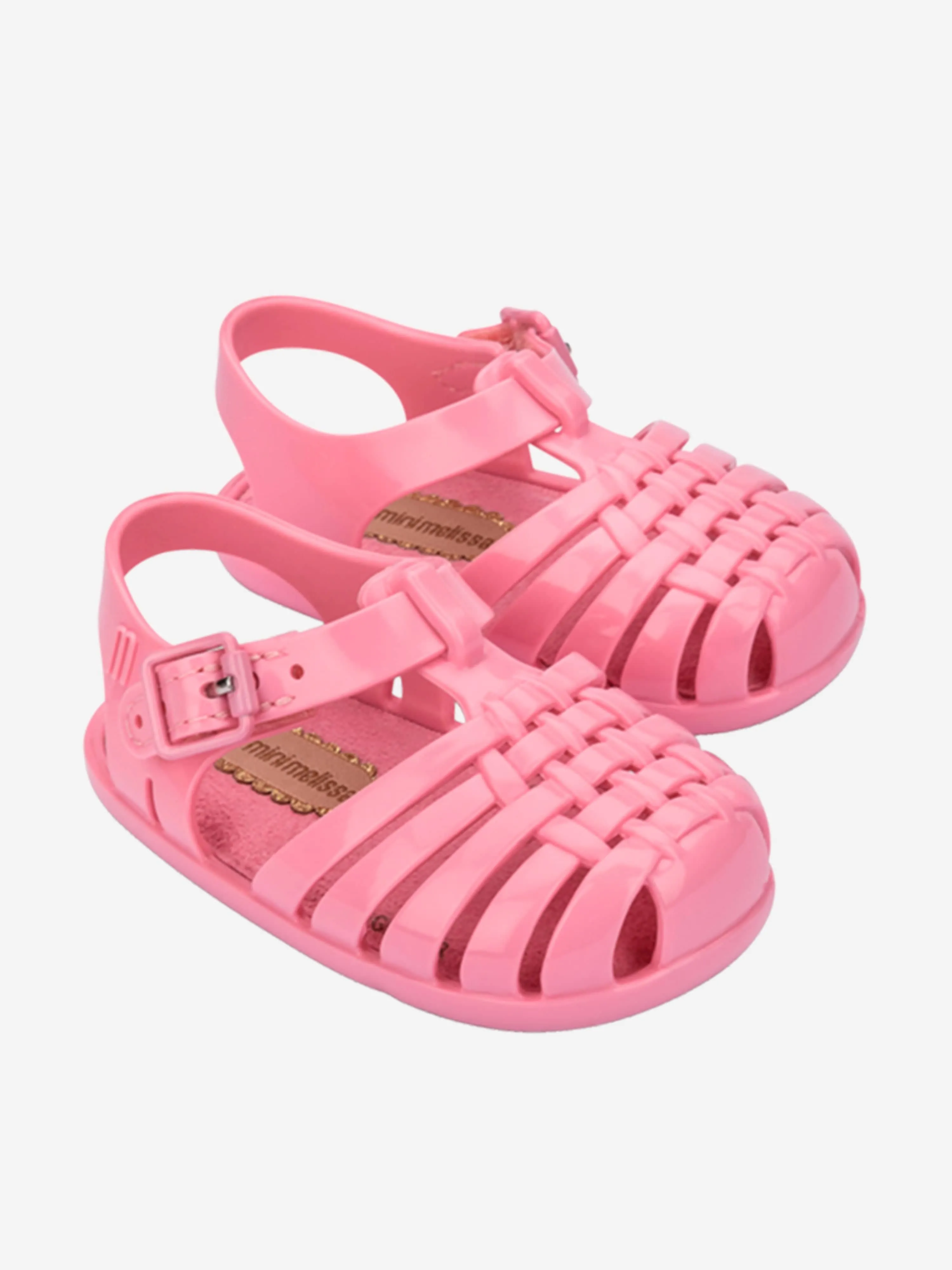 Mini Melissa Girls Possession Jelly Shoes in Pink