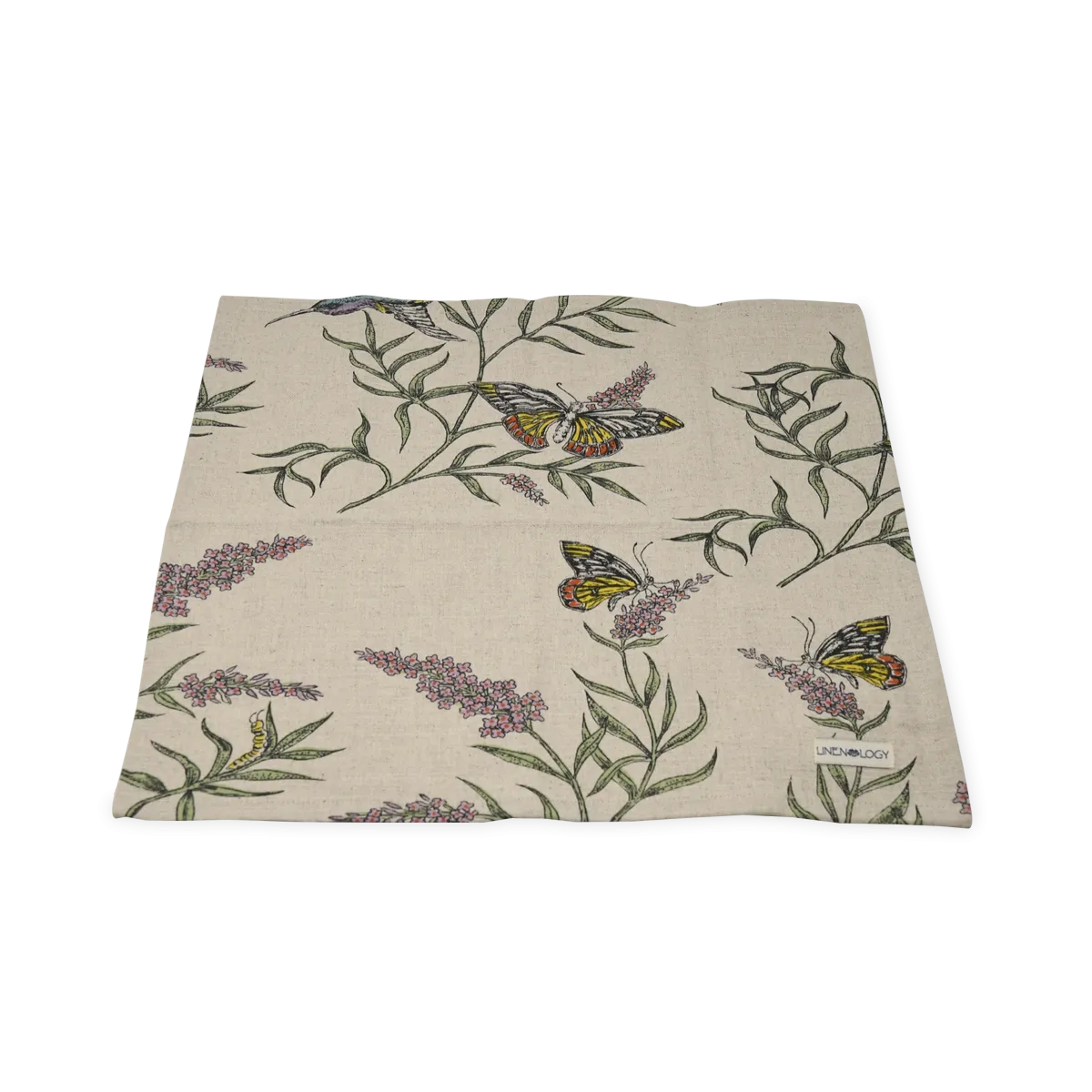 Napkins - Buddleia -Natural- Print