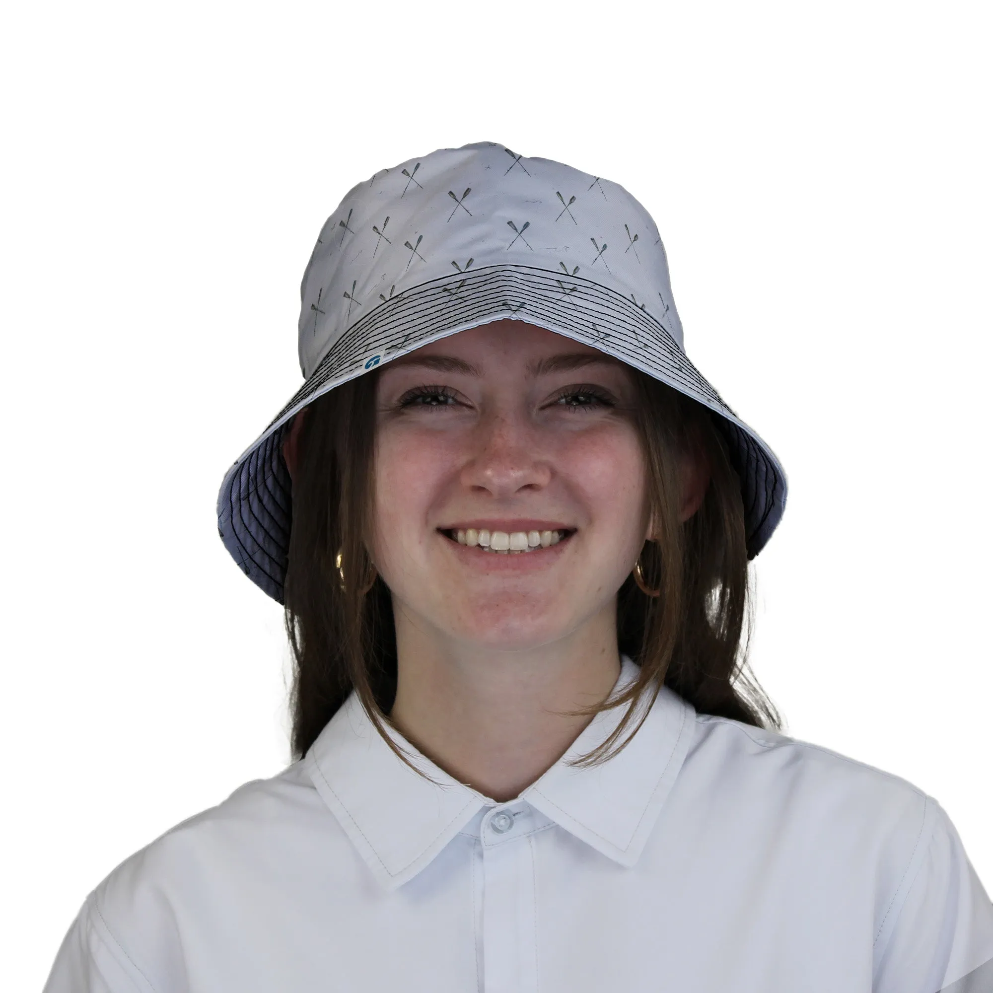 Oar Cross Bucket Hat