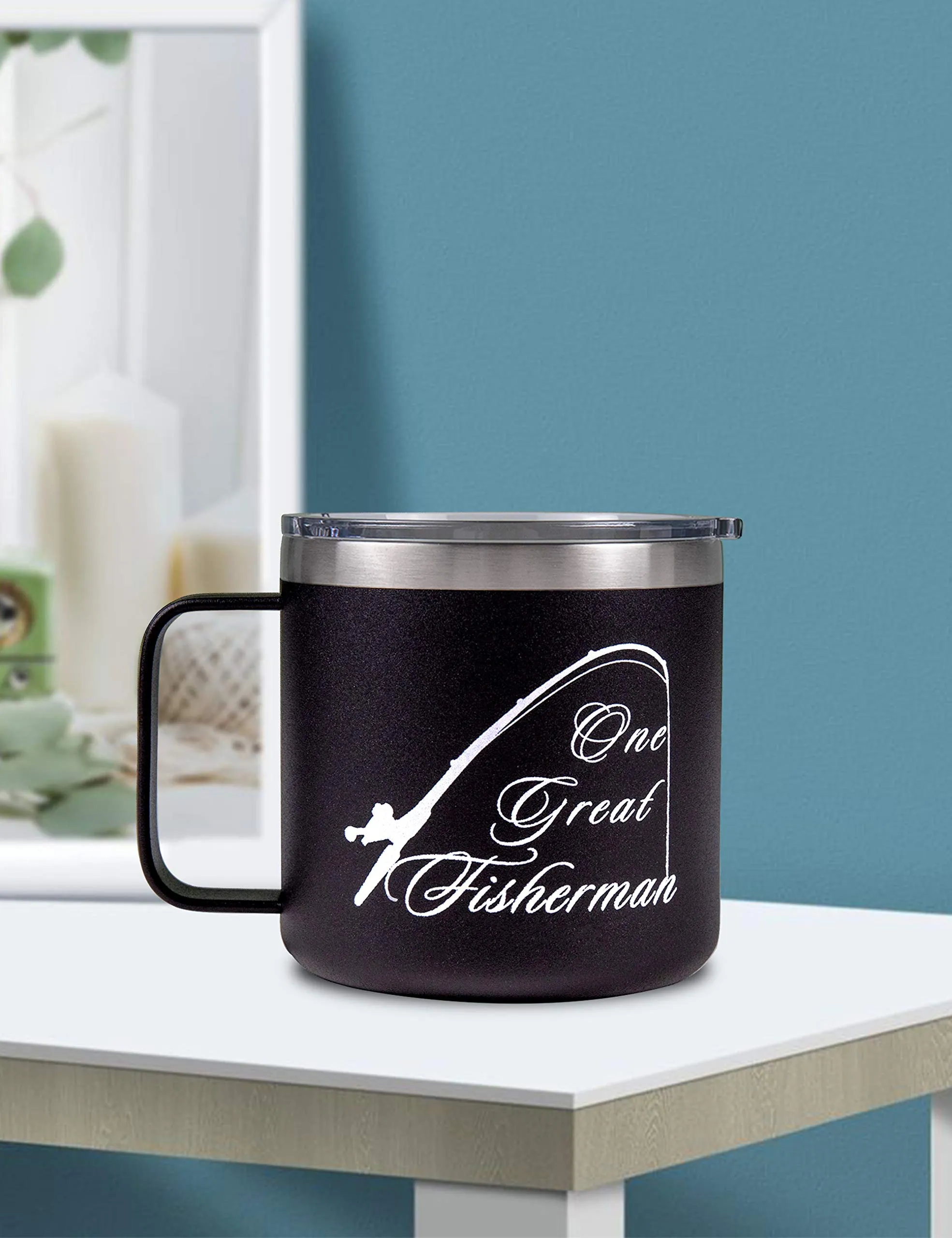 OneGreatFishermanBestCatch of HisLife,One Great Fisherman Mug,Anniversary for Couple