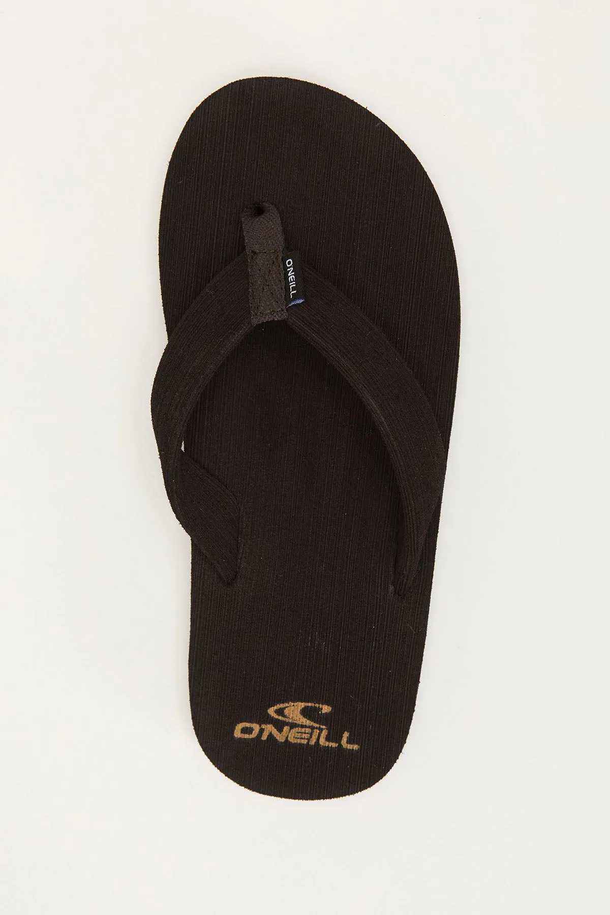 O'Neill Kids Phluff Daddy Boys Flips Flops - Dark Brown