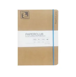 PAPERCLUB 53240 ECOFRIENDLY STITCHED SPINE WITH ELASTIC NOTEBOOK 80 PAGES RULED SIZE A6 105MMX148MM