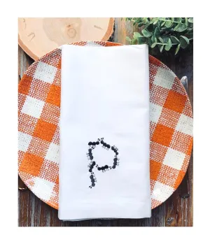 Picnic Ants Monogrammed Cloth Napkins - Set of 4 napkins