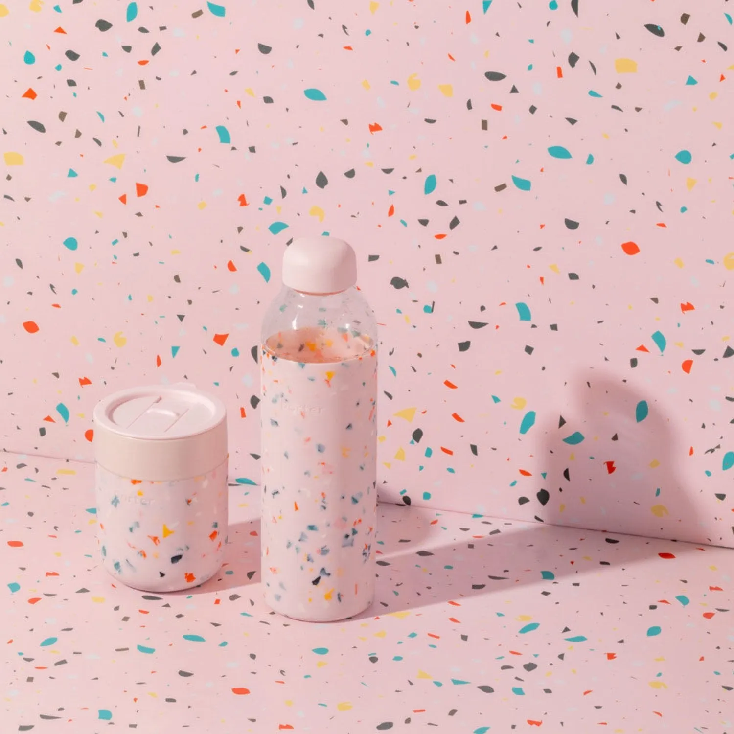 porter | ceramic mug 355ml | terrazzo blush - LC