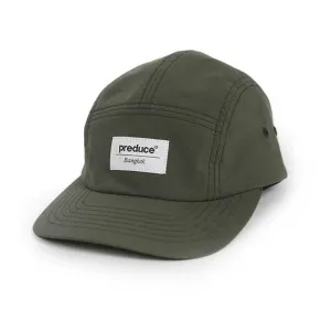 Preduce Bangkok Label Racer Hat Deep Military Green/Grey