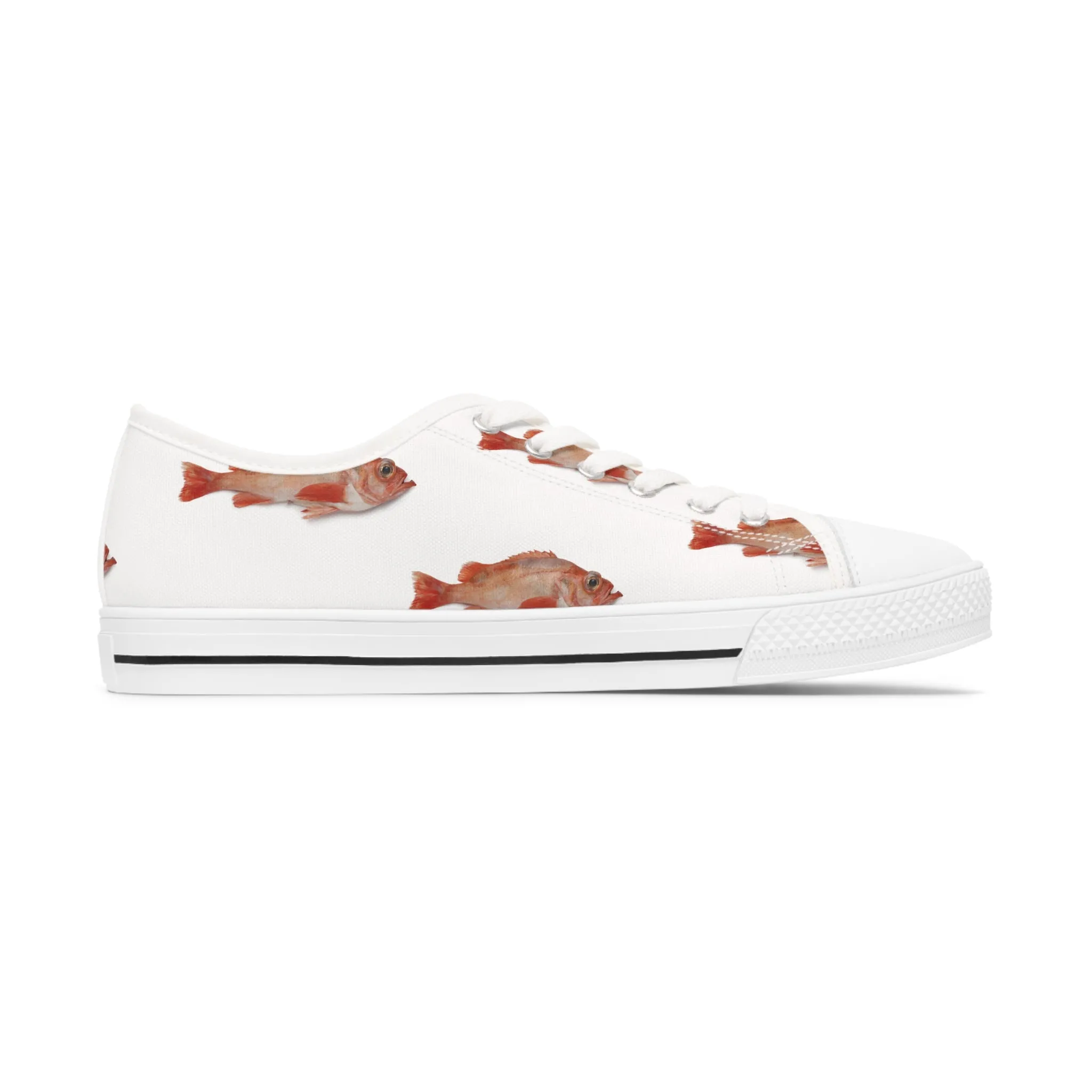 Red Fish Women's Low Top Sneakers