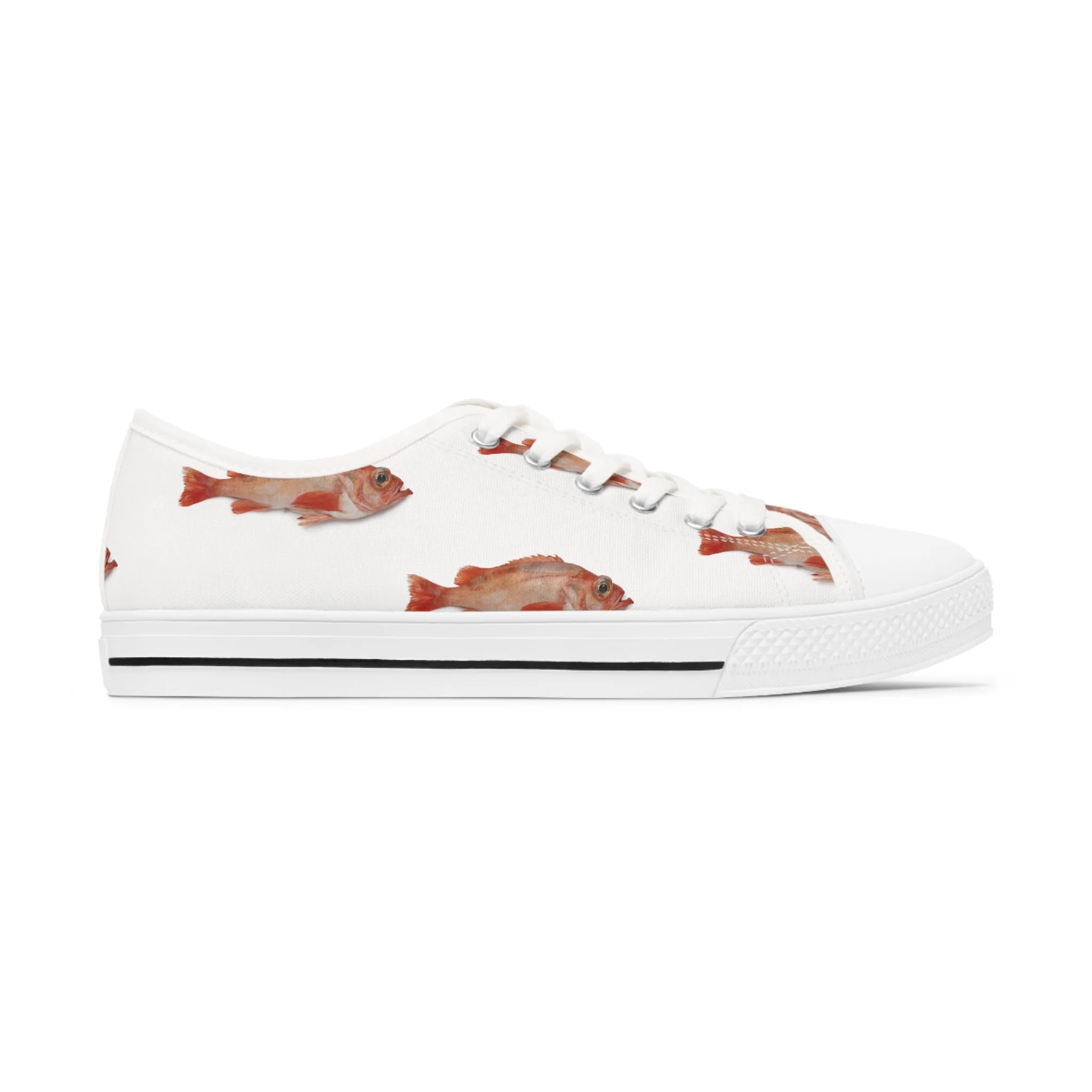 Red Fish Women's Low Top Sneakers