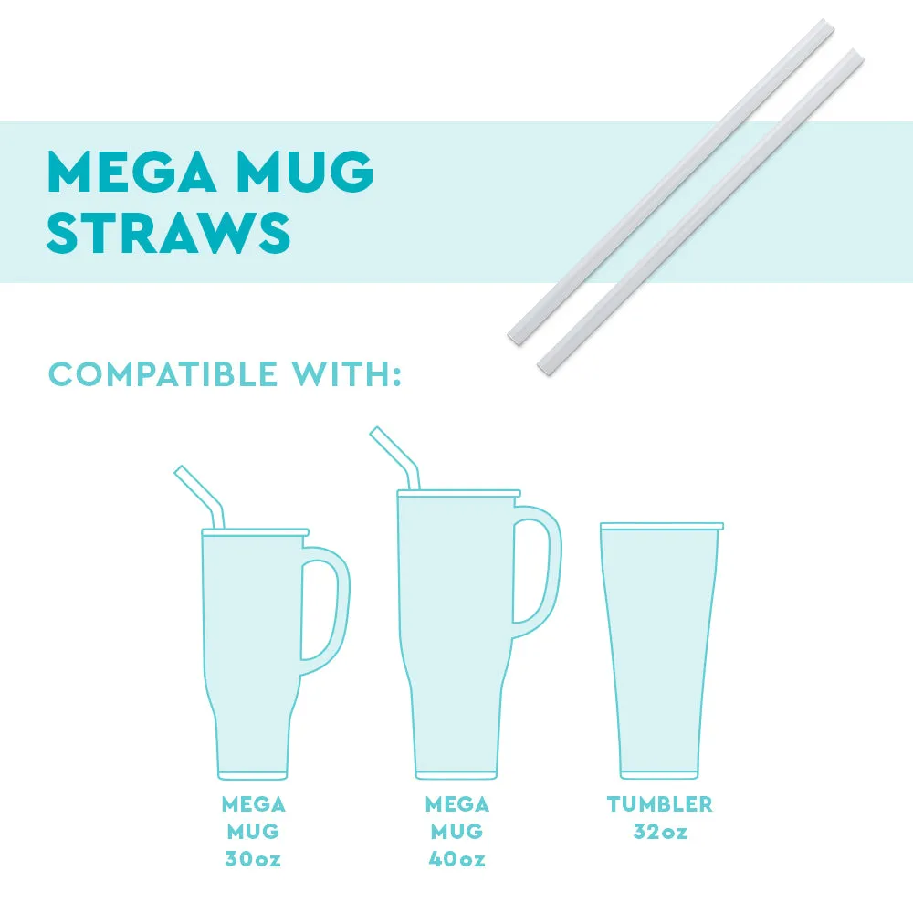 Replacement Straws 2-Pack Mega Mugs