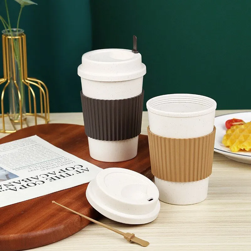 Reusable Coffee Cups with Lids