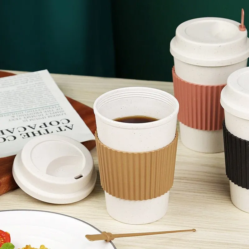 Reusable Coffee Cups with Lids