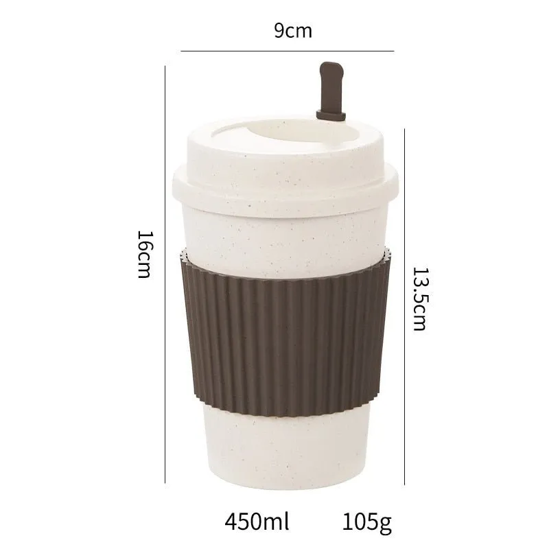 Reusable Coffee Cups with Lids