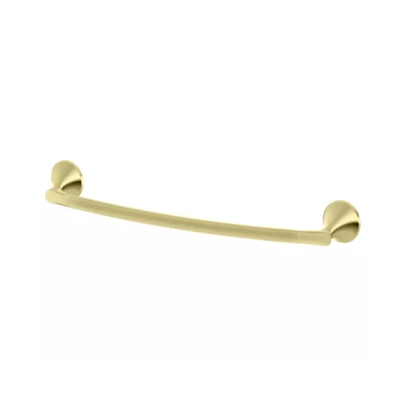 Rhen 20.28" Flat Arch Towel Bar in Brushed Gold