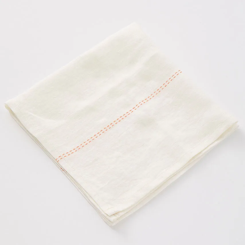 Rhythmo Napkin in Red & White