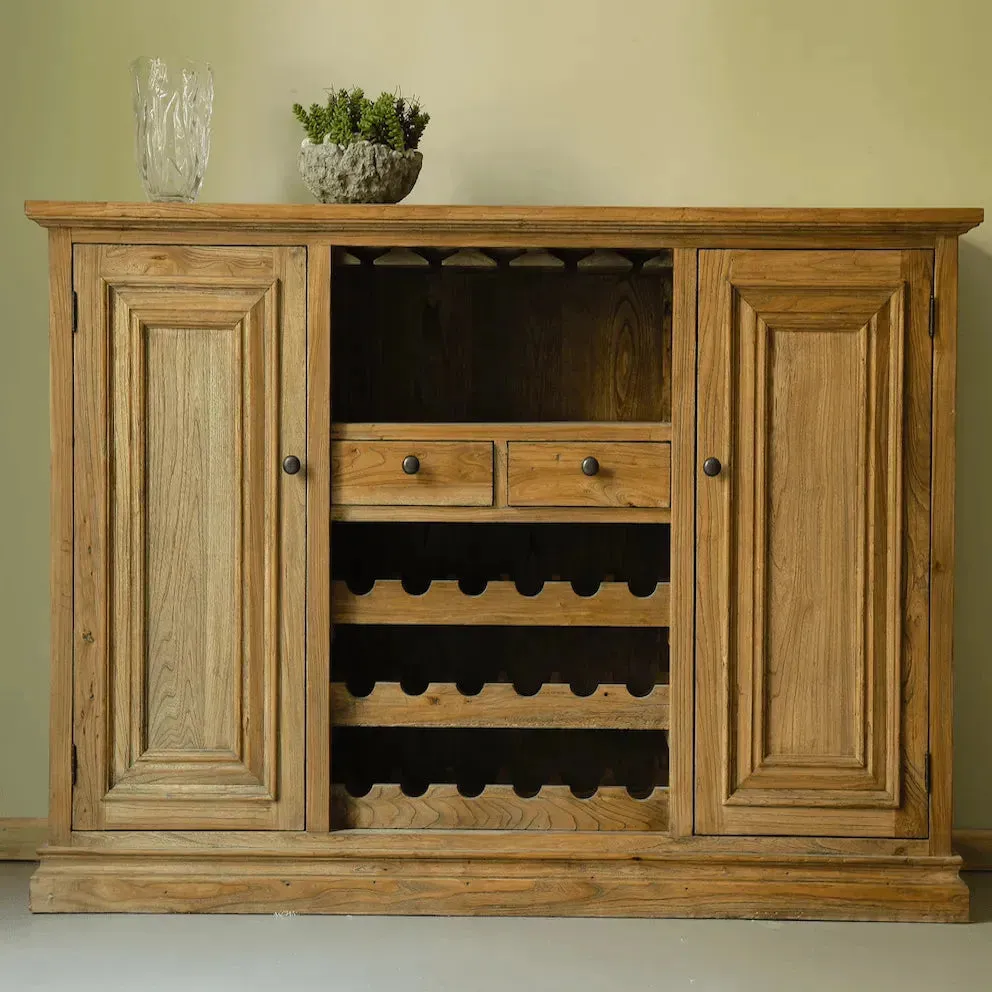 Rustic Wine Cabinet Charlet