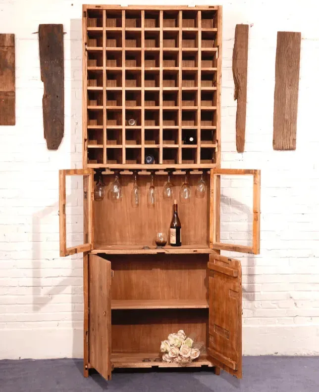 Rustic Wine Cabinet Glemm