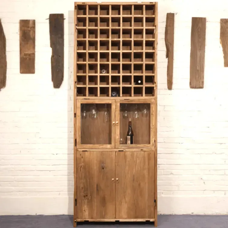 Rustic Wine Cabinet Glemm