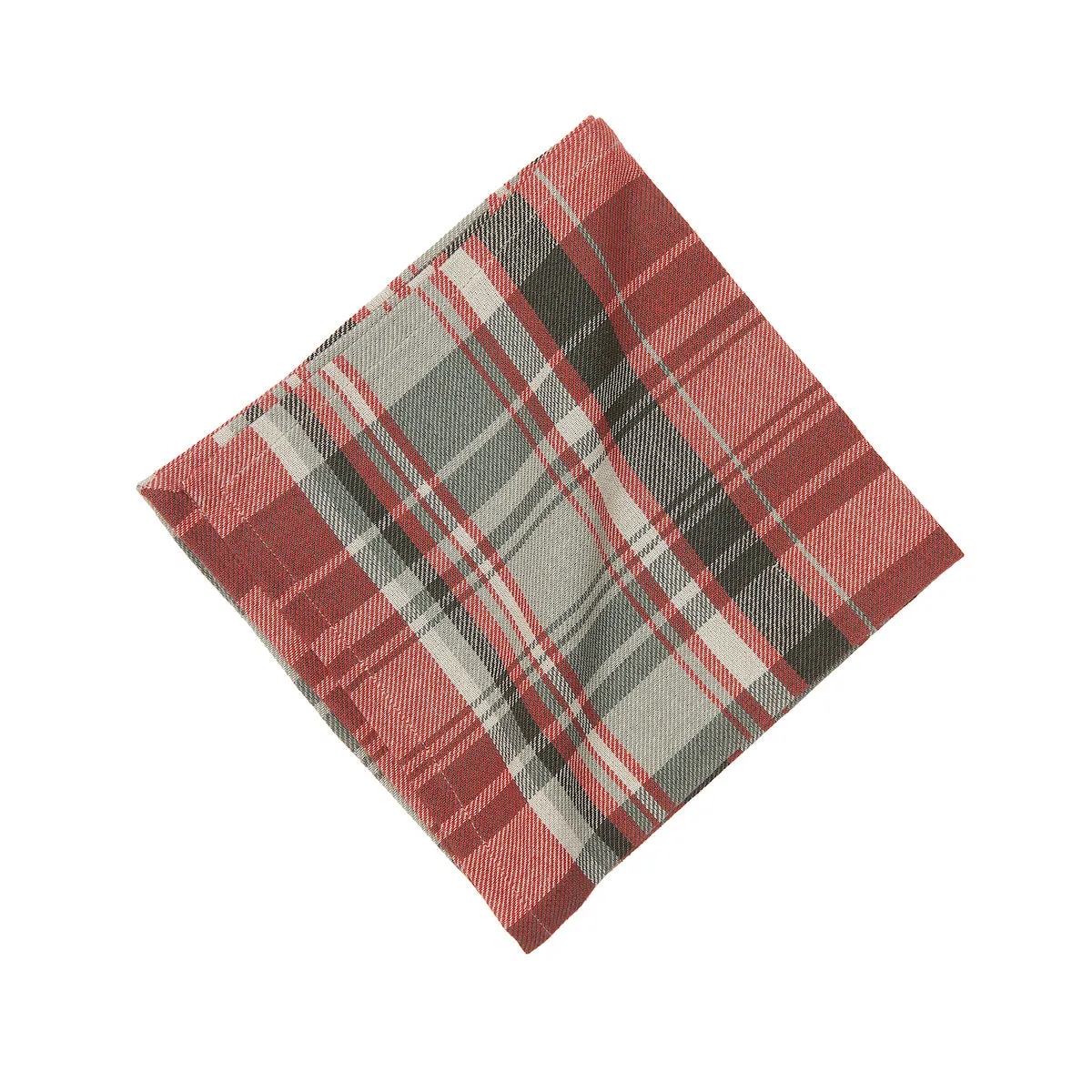 Saffron Plaid Napkin