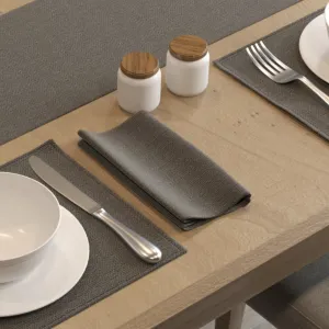 Savannah Charcoal Grey Napkin Set