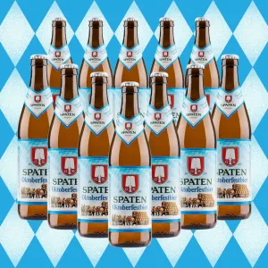 Spaten Oktoberfest Beer 500ml Bottles - 5.9% ABV (12 Pack)